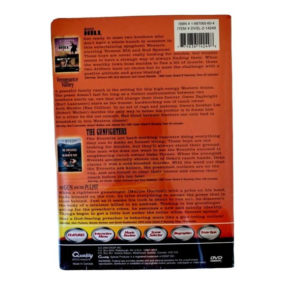 Vintage Western Classics DVD Movie Entertainment Nwt - Picture 2 of 5